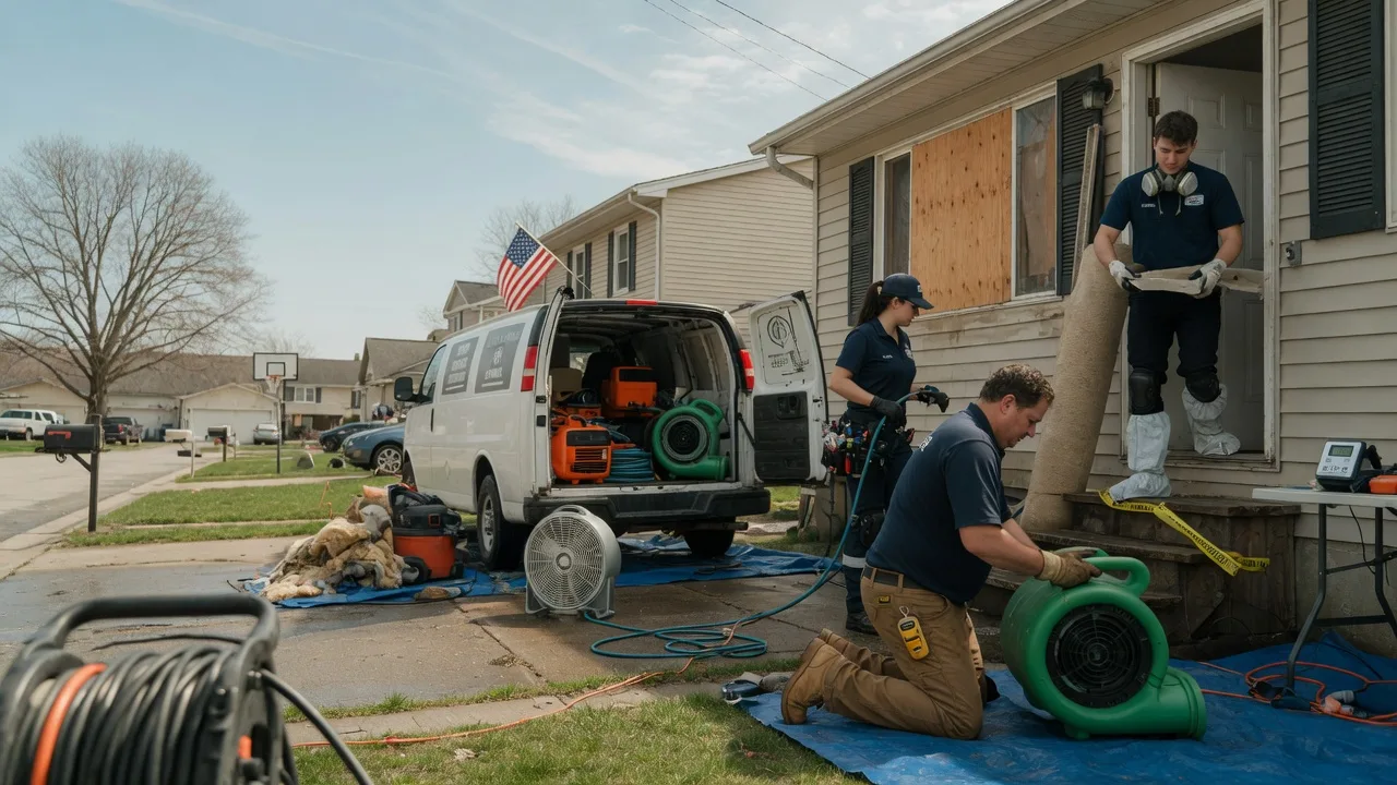 Water Damage Restoration in Burlington, NJ near me